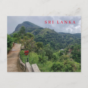Postales de Sri Lanka sobre la visión de rock de E