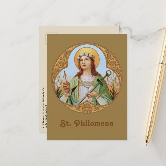 Postales de St. Philomena (BK 005) (Anverso/Reverso In Situ)