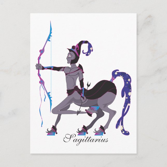 Postales de Starlight Sagittarius (Masculino) (Anverso)