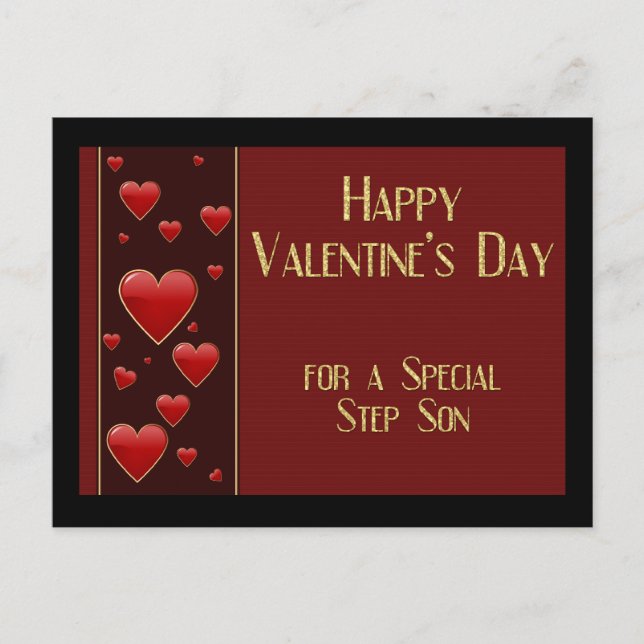 Postales de Step Son Valentine (Anverso)