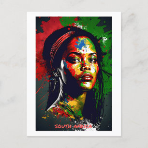 Postales de Sudáfrica - Colección Mundial de Mujer