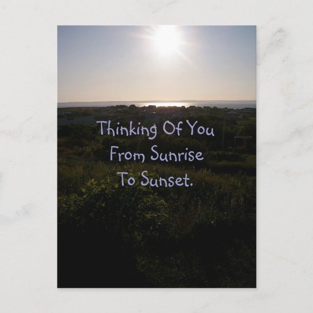 Postales de Sunset 1 (Anverso)