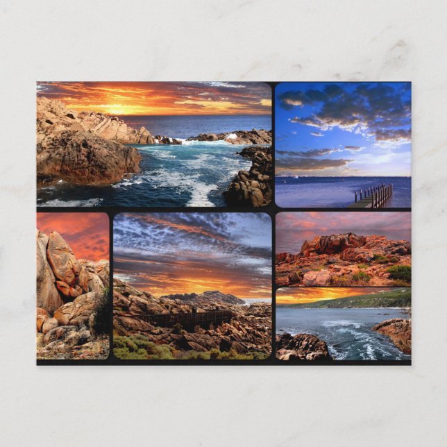 Postales de Sunset Coastlines Australia (Anverso)