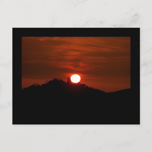 Postales de Sunset de California (Anverso)