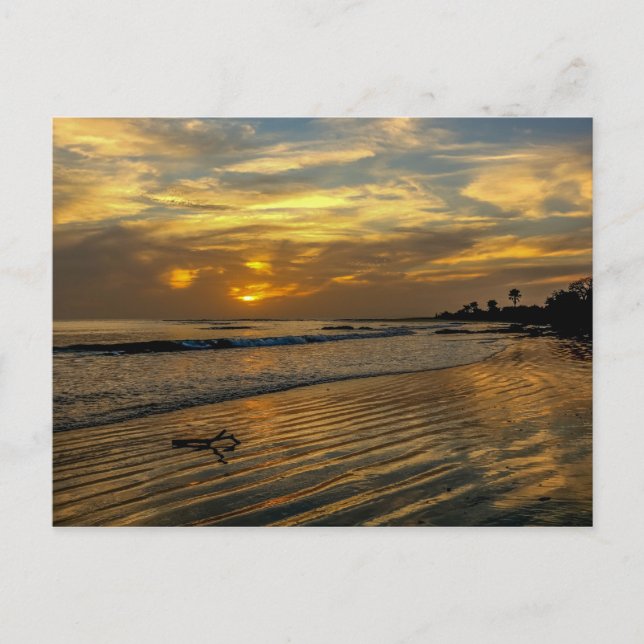 Postales de Sunset de Gambia (Anverso)