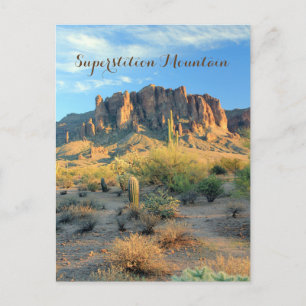 Postales de Superstition Mountain Arizona
