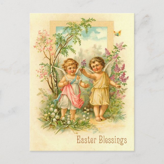 Postales de Sweet Easter Angel (Anverso)