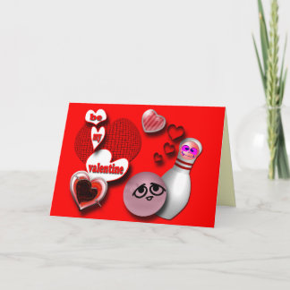 Postales de tarjetas de felicitación para boliche 