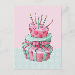 Postales de tarta de celebración