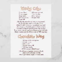 Postales de tarta y picante de chocolate