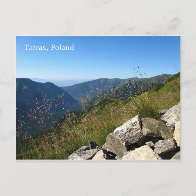 Postales de Tatras Polonia (Anverso)