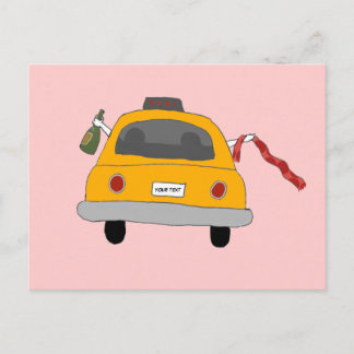 Postales de Taxi Noche Fuera chicas