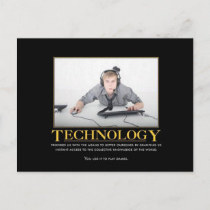 Postales de tecnología