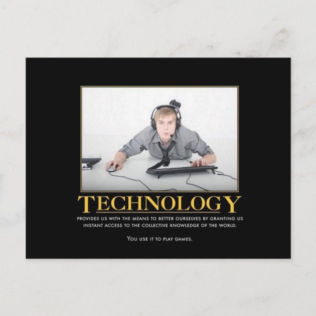 Postales de tecnología (Anverso)