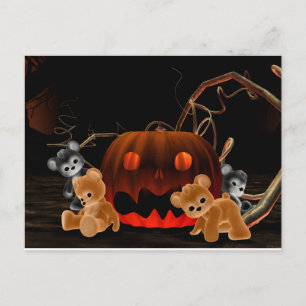 Postales de Teddy Bearz Halloween