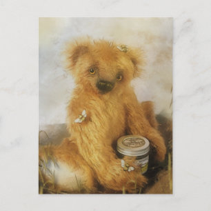 Postales de Teddy de Oso de Miel Cuta