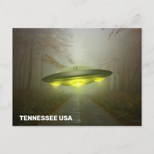 Postales de TENNESSEE USA SPACESHIP UFO ART