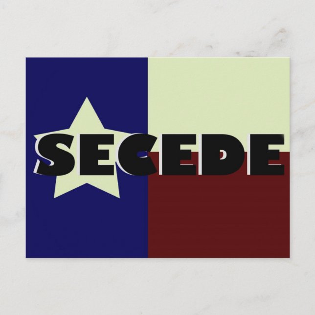 Postales de Texas SECEDE (Anverso)