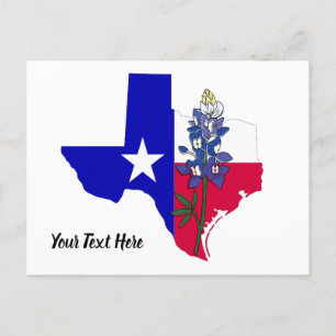 Postales de Texas y Bluebonnet