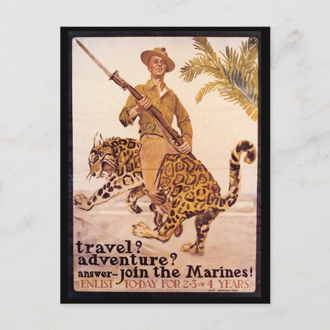 Postales de tiempos de guerra, Marines de la Prime (Anverso)