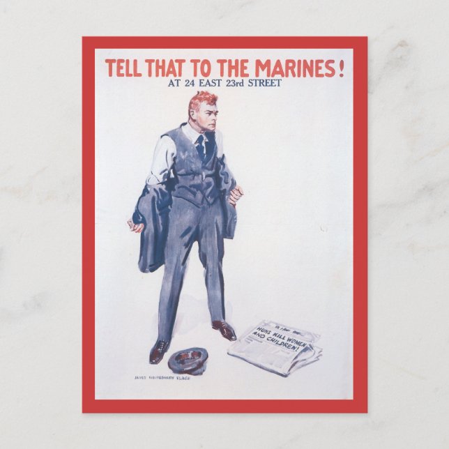 Postales de tiempos de guerra, Primera Guerra Mund (Anverso)