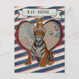 Postales DE TIGER & OWL VALENTINE