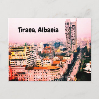 Postales de Tirana Albania
