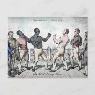 Postales de Tom Cribb vs. Thomas Molineaux