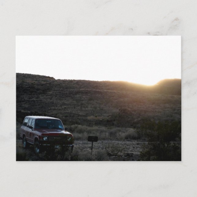 Postales de Toyota Land Cruiser (Anverso)