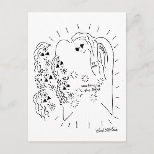 Postales de "trabajadores ligeros"