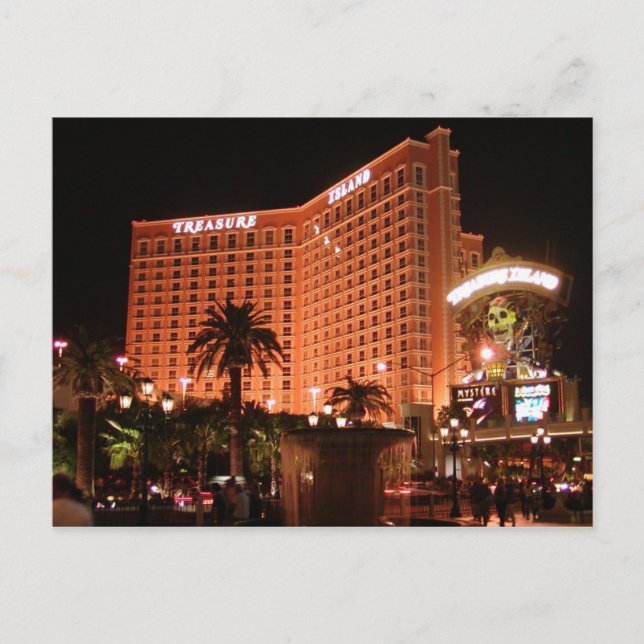Postales de Treasure Island Las Vegas 2002 (Anverso)