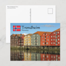 Postales de Trondheim Noruega