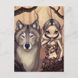 Postales de "Un amigo lobo"