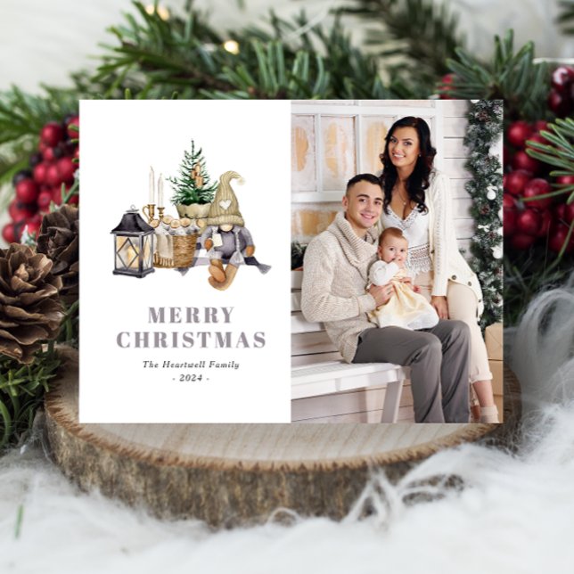 Postales de vacaciones de acuarela Rusa Gnome Phot (Subido por el creador)