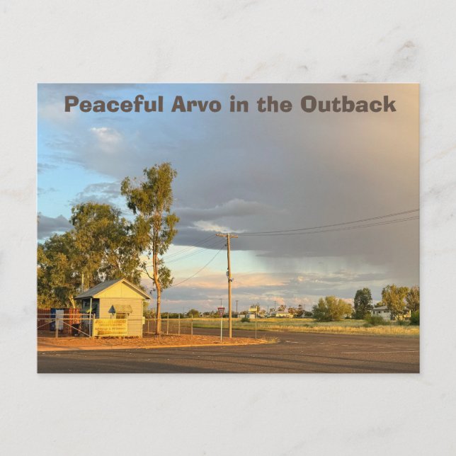 Postales de vacaciones de Cunnamulla. Qld. UA. (Anverso)