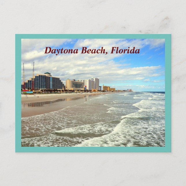 Postales de vacaciones de Daytona Beach Florida (Anverso)