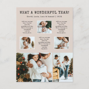 Postales de vacaciones de fotos modernas de Tan