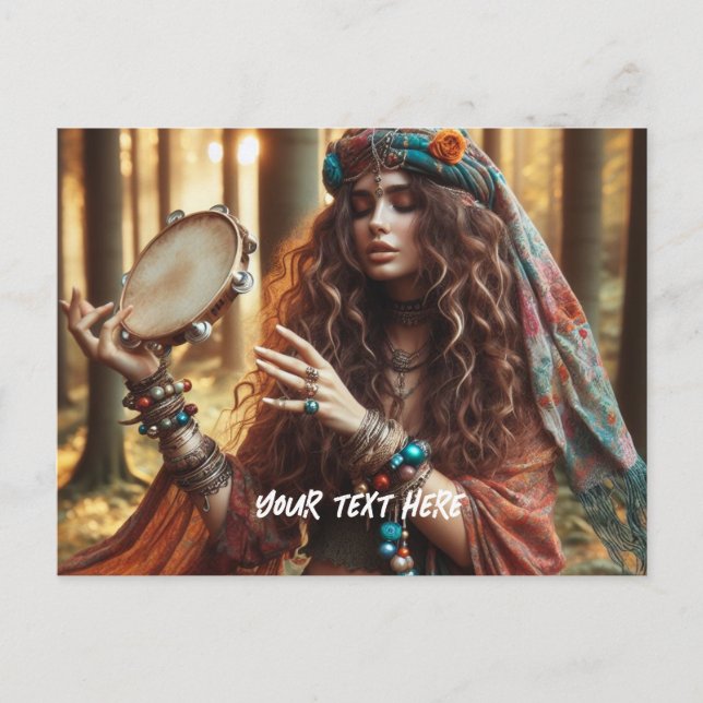 Postales de vacaciones de Gitana (Anverso)