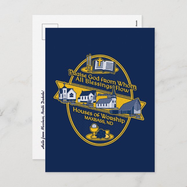 Postales de vacaciones de Maxbass Sunday Mornings (Anverso / Reverso)