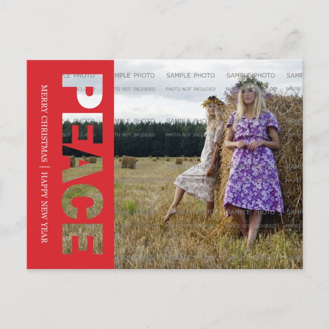 Postales de vacaciones de paz (Anverso)