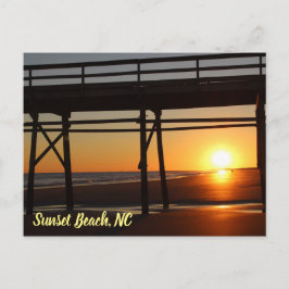 Postales de vacaciones de Sunset Beach North Carol