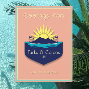 Postales de vacaciones de Turcas y Caicos en el Re