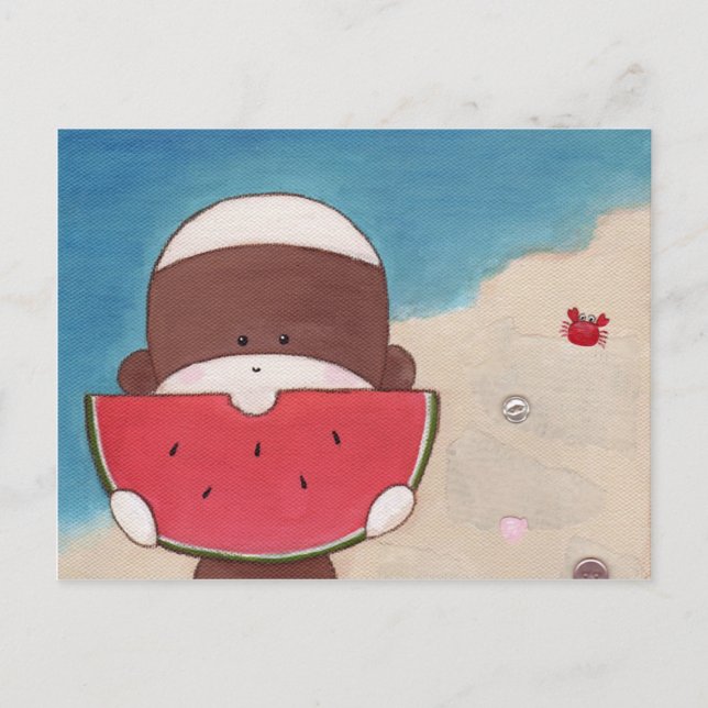 Postales de vacaciones de verano (Anverso)