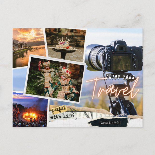 Postales de vacaciones ( Disfruta de tu viaje ) (Anverso)