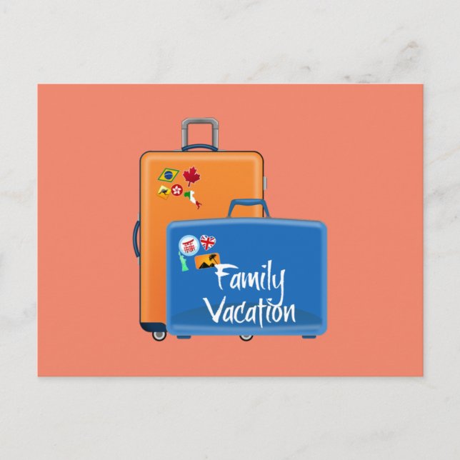 Postales de vacaciones familiares (Anverso)