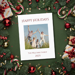 Postales de vacaciones familiares de Navidades mod