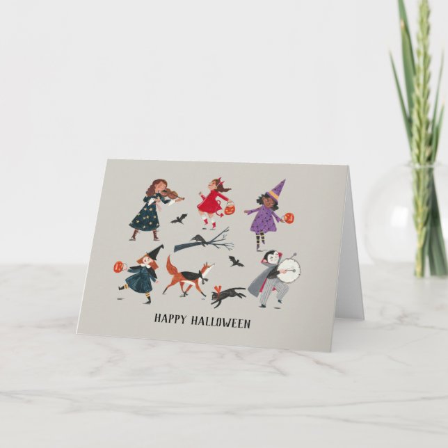 Postales de vacaciones para niños de ilustracion d (Anverso)