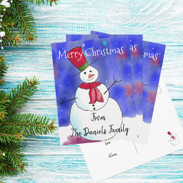Postales de vacaciones personalizadas para Navidad