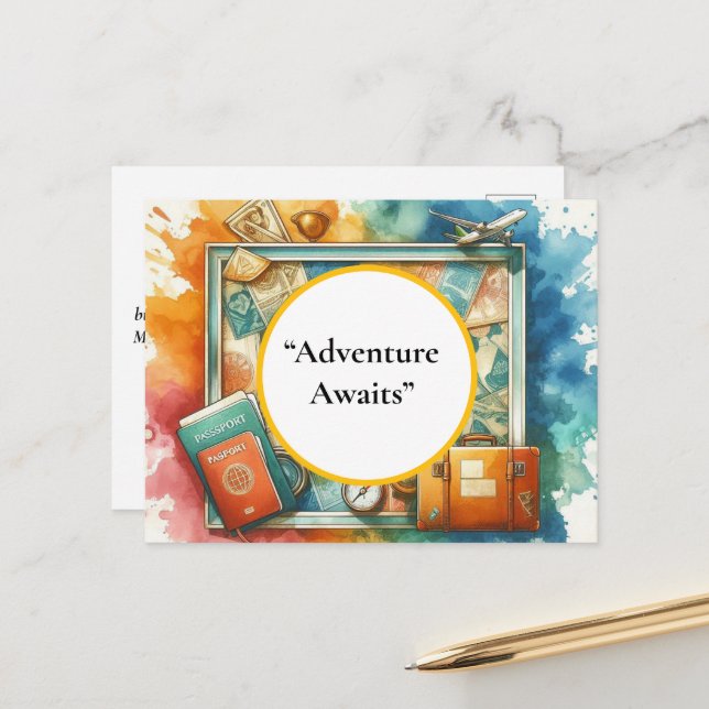 Postales de vacaciones, "Postcard Vibes - Colorfu (Anverso/Reverso In Situ)