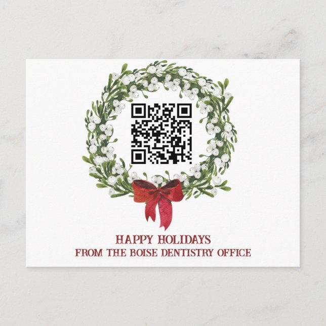 Postales de vacaciones QR para empresas (Anverso)